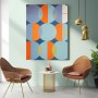 Geometrisches Minimalistisches Kunstwerk