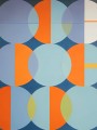 Geometrisches Minimalistisches Kunstwerk
