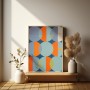 Geometrisches Minimalistisches Kunstwerk
