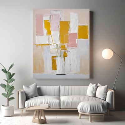 Blumen in der Vase abstrakt