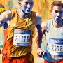 Marathonlauf Sportbild - Panorama