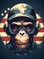 Affe Flagge