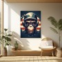 Affe Flagge