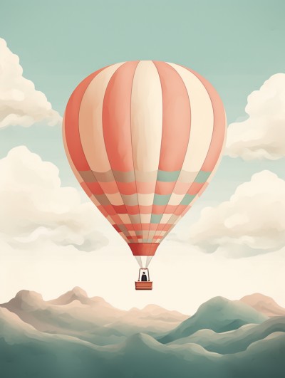 HEISSLUFTBALLONS LANDSCHAF