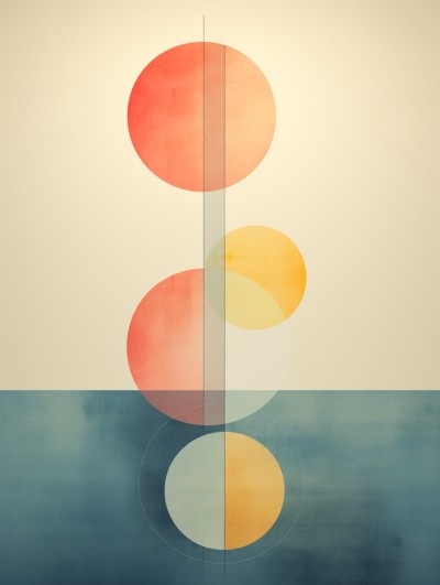 Abstrakte Architektur, geometrisch II
