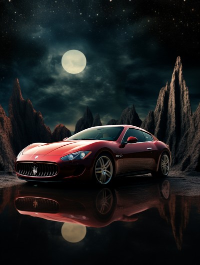 Maserati Mondlicht
