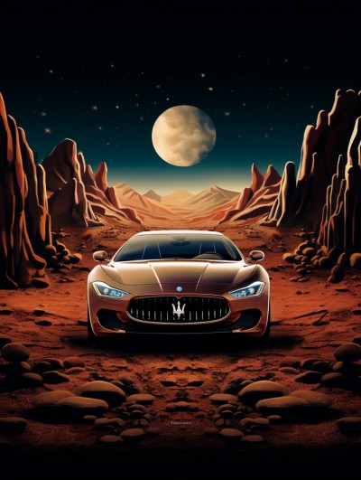 Maserati Gold Moonlight