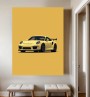 Porsche Kunst Auto Gelb