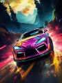 Sportauto Landschaft