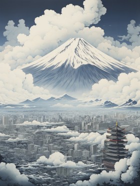 Berg Fuji - Japan