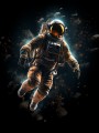 Astronaut im Weltall