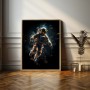 Astronaut im Weltall