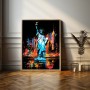 Freiheitsstatue Pop-Art II