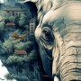 Stadt Elefant