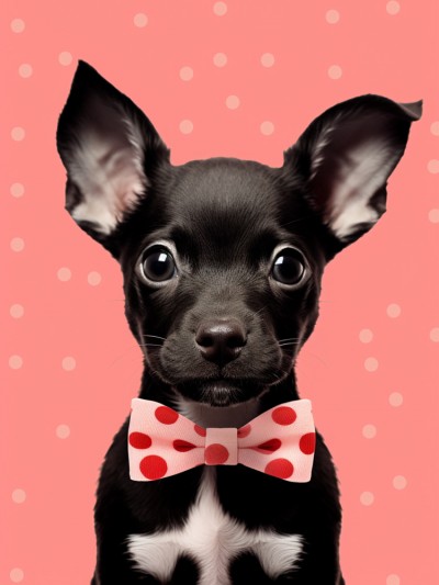 Niedlicher Chihuahua-Hund Kinderzimmer