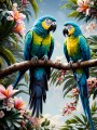 Ara Papagei Dschungel Vogel