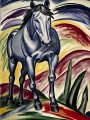 Blaues Pferd - inspiriert von Franz Marc