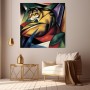 Inspiriert von Franz Marc - Die Katze (Der Tiger)