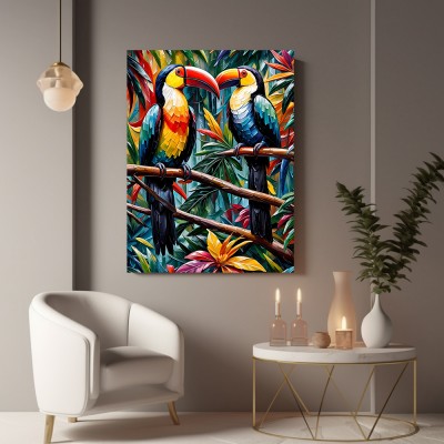 Toukanbild tropische Vögel