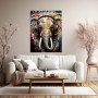 Elefant mit Kopfhörer