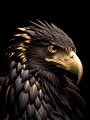 Porträt von ein golden Adler