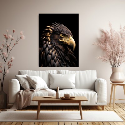 Porträt von ein golden Adler