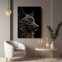 Porträt von ein Wolf