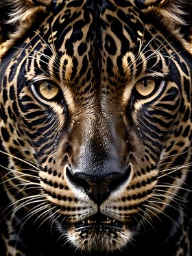 Leopard Porträt