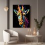 Bunte Giraffe