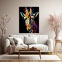 Bunte Giraffe