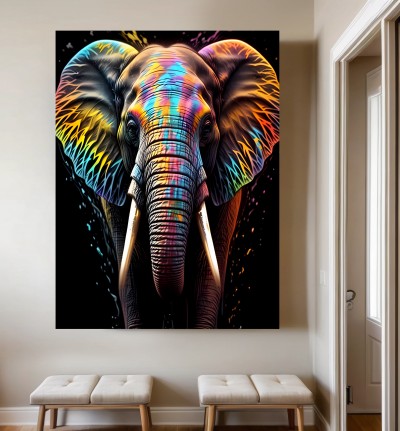 Bunter Elefant