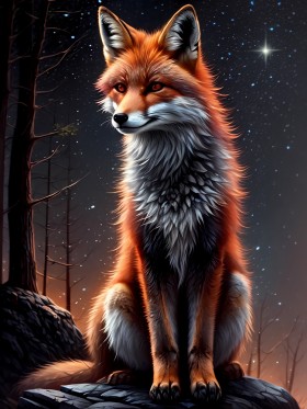 Fuchs im Sternenhimmel Fuchs im Sternenhimmel