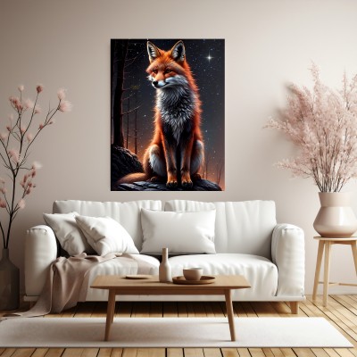 Fuchs im Sternenhimmel