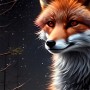 Fuchs im Sternenhimmel