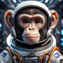 Raumfahrt Astronaut Affe