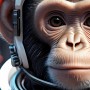 Raumfahrt Astronaut Affe