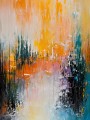 Bunte abstrakte Acrylmalerei