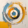 Abstrakte geometrische Farbe