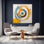 Abstrakte geometrische Farbe