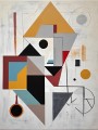 Geometrisch Abstrakt inspiriert von Kandinsky