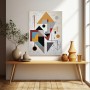 Geometrisch Abstrakt inspiriert von Kandinsky