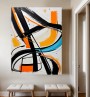 Moderne Kunst abstraktes Wandbild