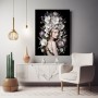 Blume Frau Leinwand Malerei