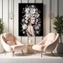 Blume Frau Leinwand Malerei