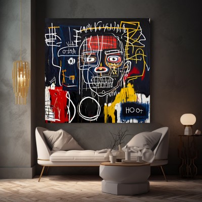 Im Stil von Jean-Michel Basquiat
