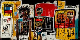 Im Stil von Jean-Michel Basquiat - Panorama
