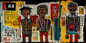Im Stil von Jean-Michel Basquiat - Panorama