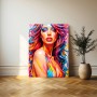 Pop-Art Frau