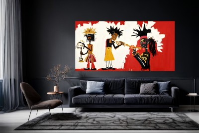 Im Stil von Jean-Michel Basquiat - Panorama