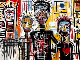 Im Stil von Jean-Michel Basquiat Im Stil von Jean-Michel Basquiat